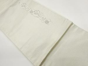 鼓模様刺繍名古屋帯